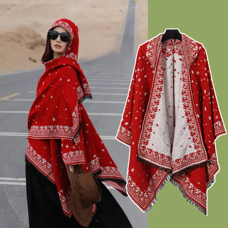 Fashion Winter Scarf for Women Cashmere Warm Plaid Pashmina Luxury Brand Blanket Wraps Female Scarves and Shawls Holiday D891