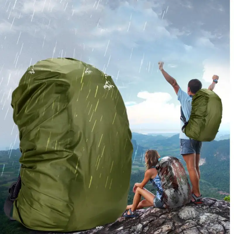 35L Waterproof Dustproof Backpack Sport Bag Rain Cover Portable Ultralight Shoulder Protect Outdoor Tools Hiking Climbing Bag