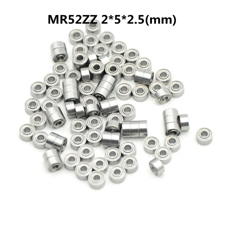 Metal sealed miniature bearings various sizes 10 pieces mr52-74-85-148 3*6*2.5 4*7*2.5 5*8*2.5 6*10*3