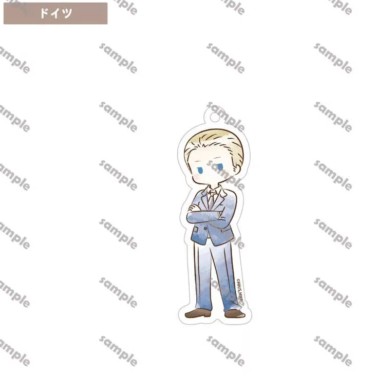 

Игра APH Германия Россия Англия Америка Италия Япония Франция Брелок Кукла Аниме Акриловый Брелок Подвеска для Подарка