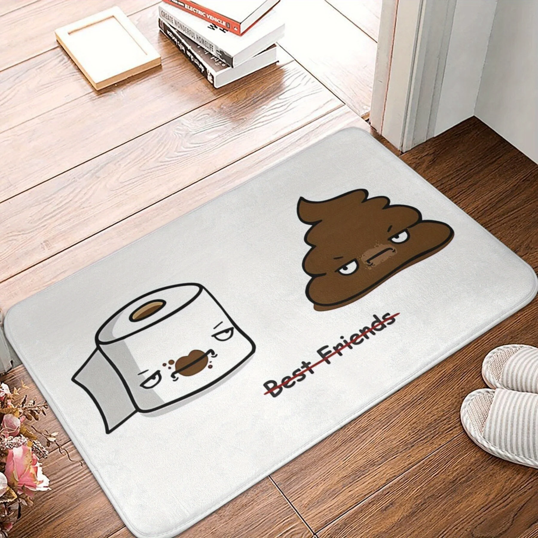 1pcs Toilet Paper & Poop 