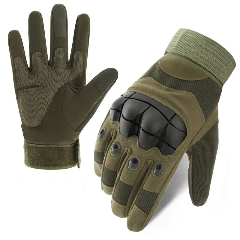 Full Finger Outdoor Cycling Training Gloves, Half Finger, Anti Cutting, Wear-Resistant, Touch Screen, Training