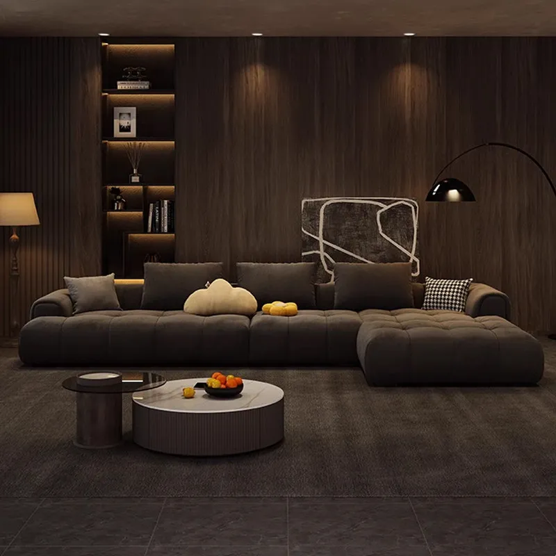 Luxury Italian Classic Sofas Recliner Minimalist Relax Armchairs Design Sofas Apartment Straight Sofa Cama Plegable Furnitures