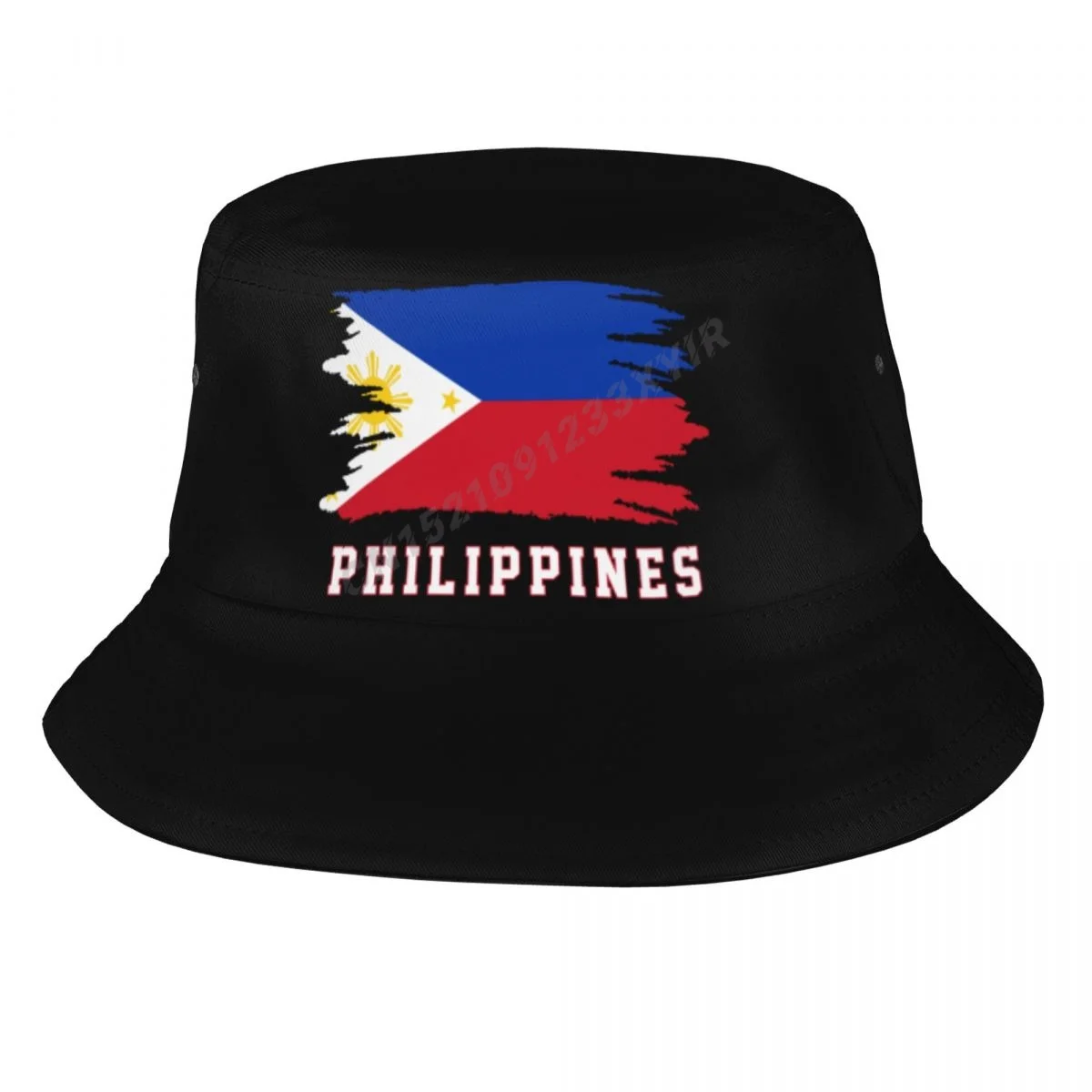 Bucket Hats Philippines Flag Cool Philippinese Fans Sun Shade Cool Outdoor Summer Fisherman Caps Fishing Hat