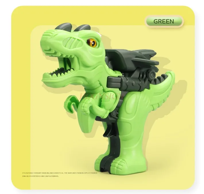 Fire breathing dinosaur spray gun Children's electric Tyrannosaurus Rex toy