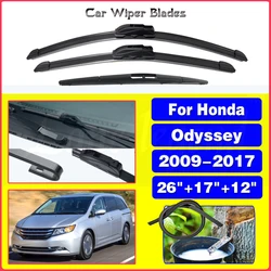 Car Wiper Blades For Honda Odyssey 2009 - 2017 Windshield Windscreen Front Rear Window Blades 26