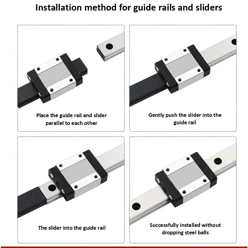 1pc Linear Guide MGN12 MGN15 MGN7 MGN9 100 150 200 250 300 400 500mm Miniature Linear Rail Slide+1pc MGN7C MGN9C MGN12H Carriage