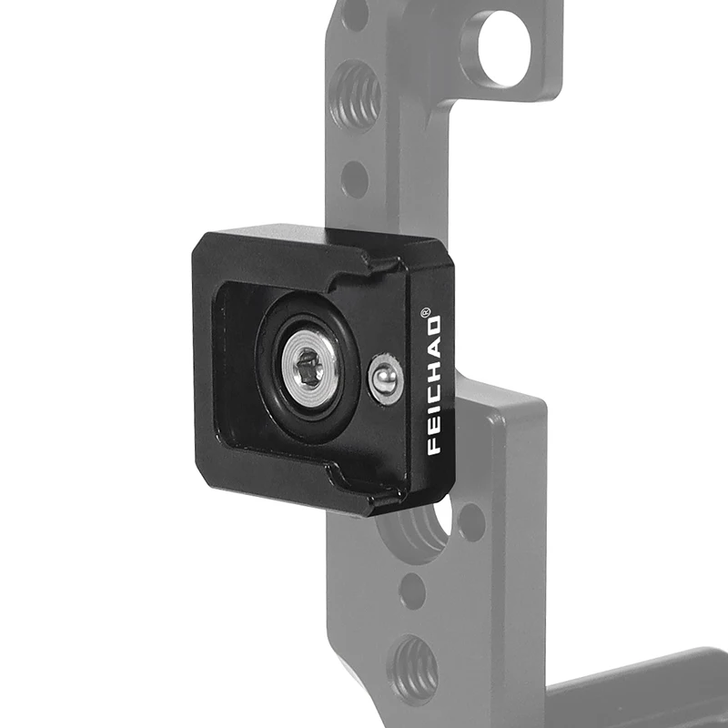 Feichao-コールドシューマウントベース,1/4インチ,ボールヘッド,gopro 12,insta360カメラ,DSLRカメラケージ,モニターブラケット