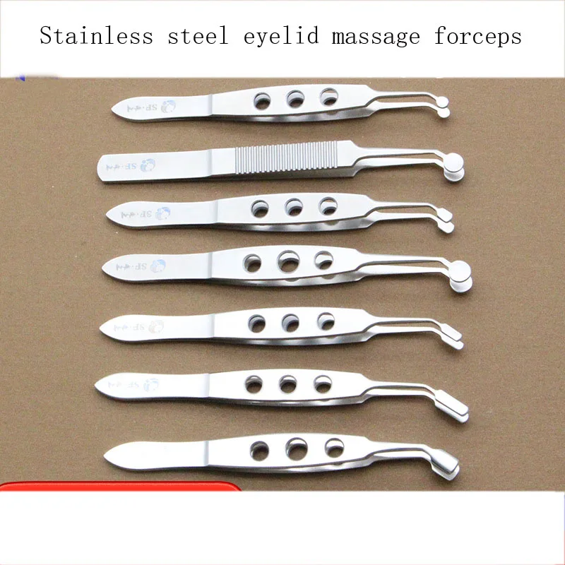 Meibomian gland massage forceps instrument Eyelid eyelid surgery tweezers clamps eye clog clearing tool