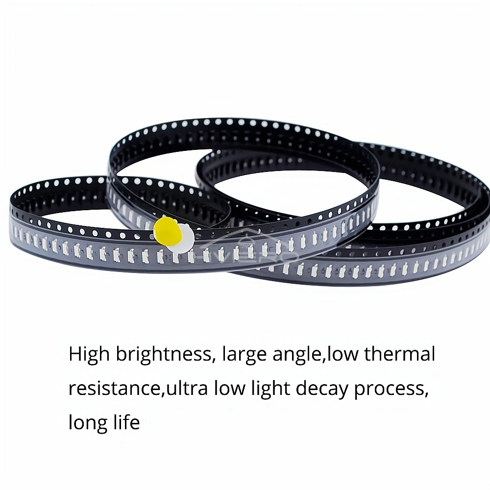 100Pcs 335 SMT SMD White Yellow Pink Orange Red Green Blue Purple Lights Emitting Diode LED Lamps Bead Diodes Chips Light Bright