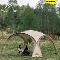 8-10 People Outdoor Camping Yurt Light Luxury Round Large Canopy Large Space Camping Camp Road Trip Large Canopy Pergola Tent