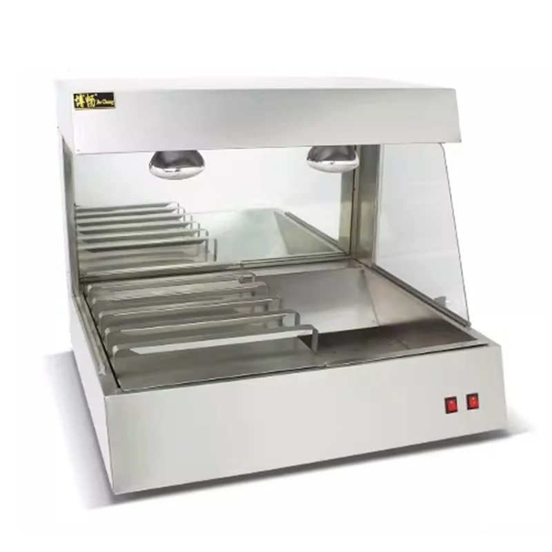 

Коммерческая рабочая станция из нержавеющей стали для картофеля фри и кукурузных чипсов, изолированный витринный шкаф (индивидуальное исполнение)