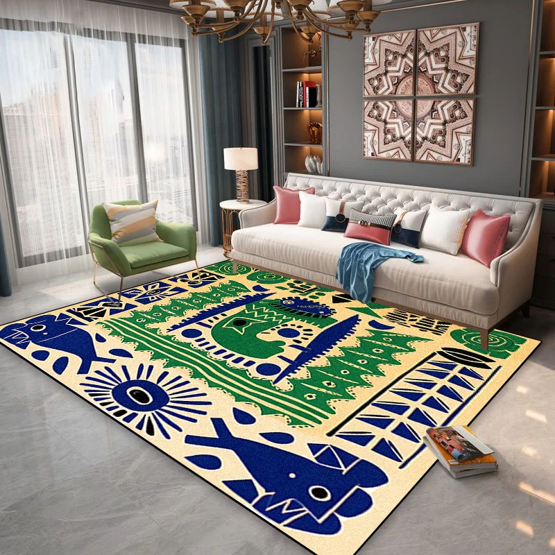 Fashion Advanced Carpets for Living Room Decoration Home Coffee Tables Rug Large Area Cloakroom Bedroom Floor Mat Ковер Tapis 러그