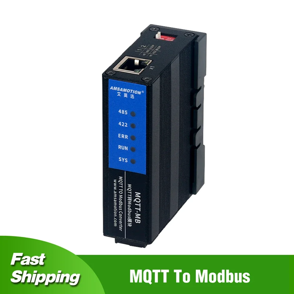 Modbus RTU to MQTT Gateway RS485/422 Network Communication Protocol Bidirectional Conversion Module Serial Port MQTT-MB