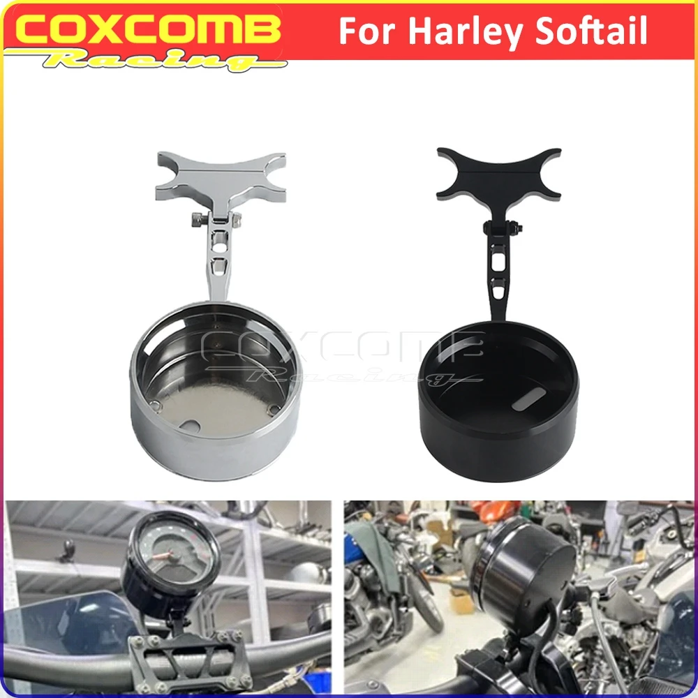 Motorcycle Instrument Relocation Housing Bracket For Harley Low Rider S 117 FXLRS Fat Bob FXFB 114 FXFBS Speedometer Mount Cover