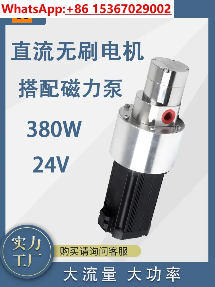 Magnetic pump DC brushless motor High pressure resistance Acid and alkali resistance High precision self-priming oil pump