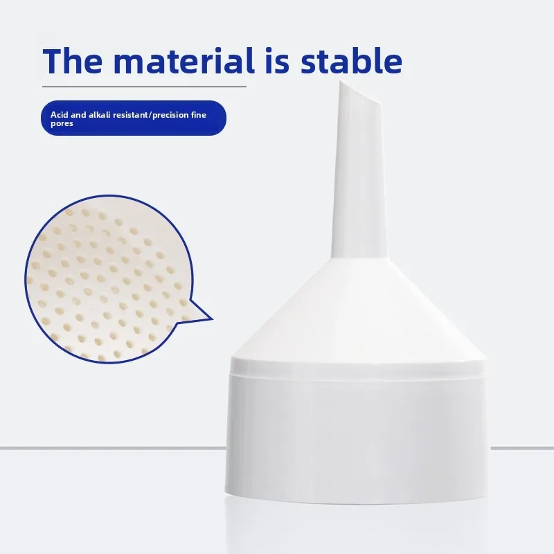 PP Plastic Filter Funnel Set with Filter Paper Lab Filtration Kit for Scientific Experiments