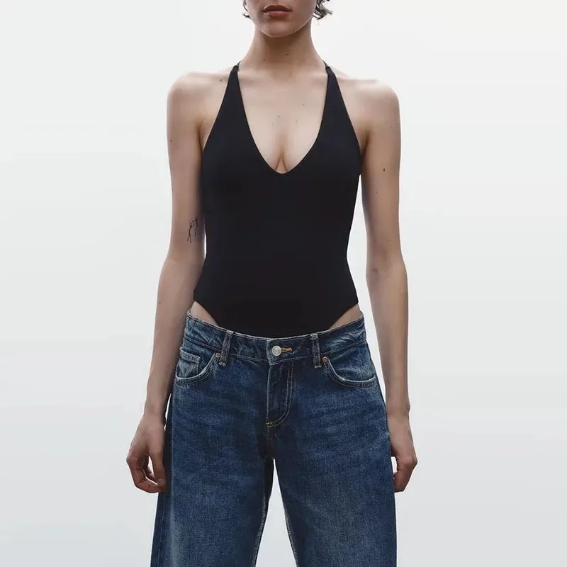 Z Street Sle High Waist ort Sve round Ne Piece Suit Women's Faion Slim Fit High Waist Polyester Fiber