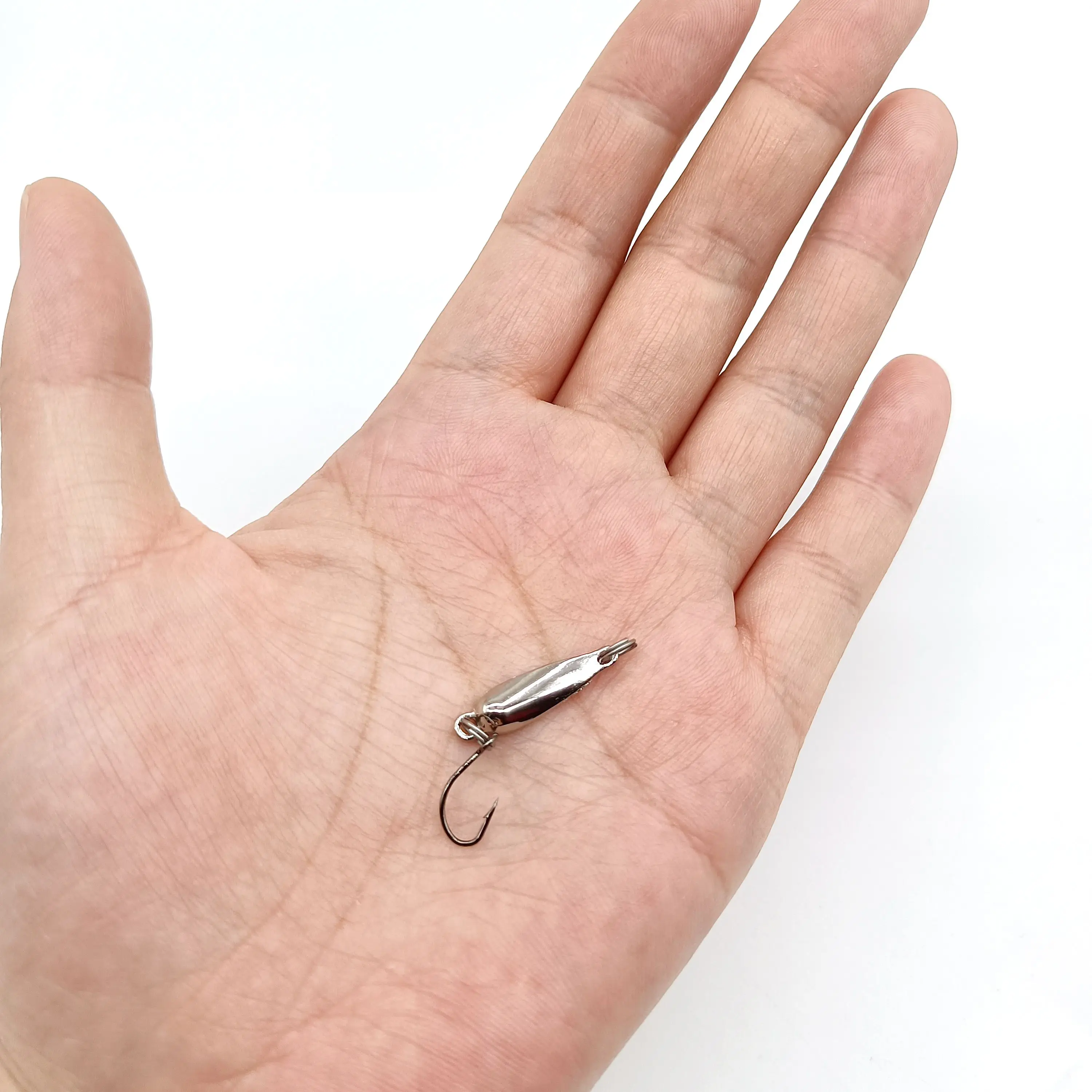 DUODUOYU 1PCS Metall Spinner Löffel Angeln Lockt 1,1g/2,2g/3,5g/5g/7g Isca Künstliche Harte Köder Bass Salzwasser Angeln Werkzeuge – Detail 9