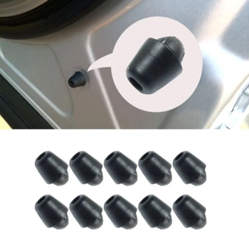 Car Door Shock Absorber Rubber Protector Auto Door/Trunk Shock Absorbing Gasket Rubber Pads Car Door Anti Shock Dampers Sticker