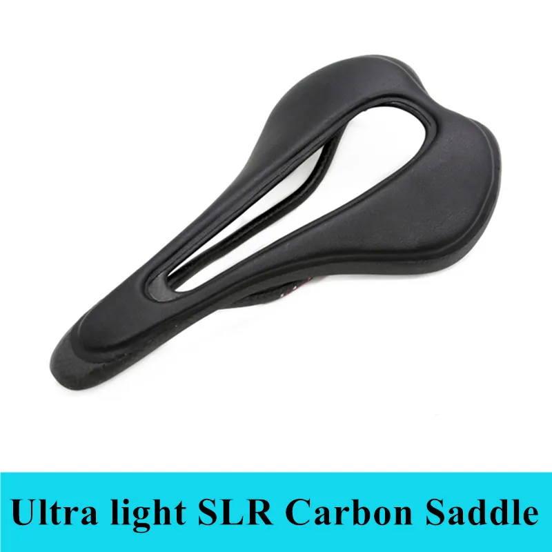 Ultra Light Italian SLR Carbon Saddle Mountain Bike Seat Bicycle Saddles Hollow Saddle