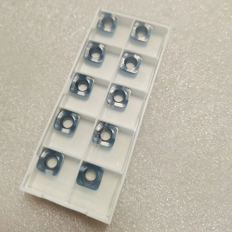Insertos de fresado de avance rápido de avión de carburo sólido SOMT100420ER Herramientas CNC insertos indexables para acero inoxidable
