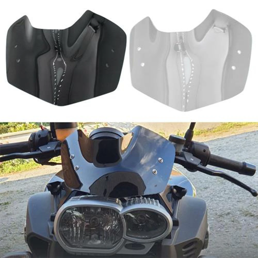 Windshield WindScreen Front Glass Cover Deflectors Wind Shield Screen for BMW K1200 K1300 R 05-15 K1200R 05 -08 K1300R 09-15