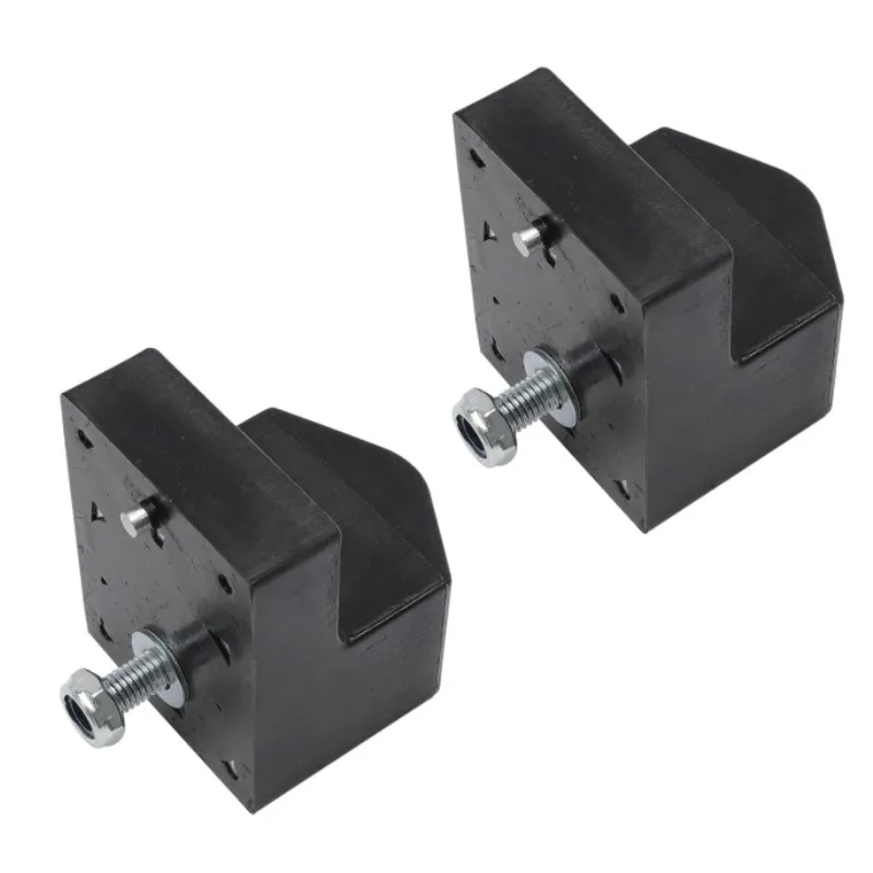 K201426 Shock Absorber Rubber Block Black Rubbers Pier for Chevrolet Silverado Sierra 2pc Black New Automobile Part