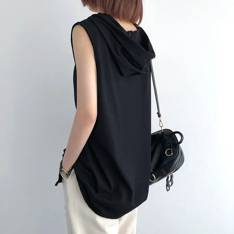 2026 Summer New Women's Fashion Leisure Solid Color Tank Top Outdoor Leisure Sports Breathable Comfortable Training T-shirt