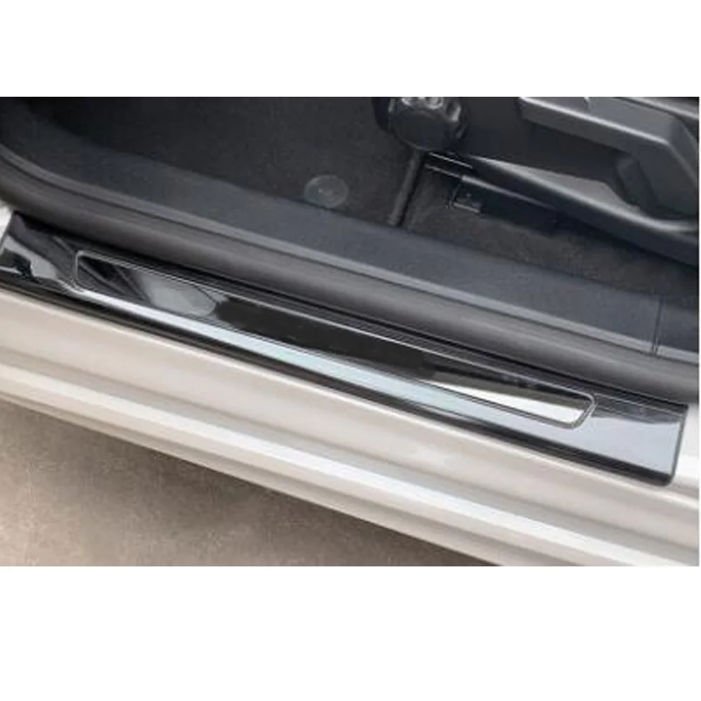 Steel Car External Door Sill Scuff Plate Cover Threshold Strip Trim Auto Interior Accessories For Ford Focus 2019 2020 2021 2022