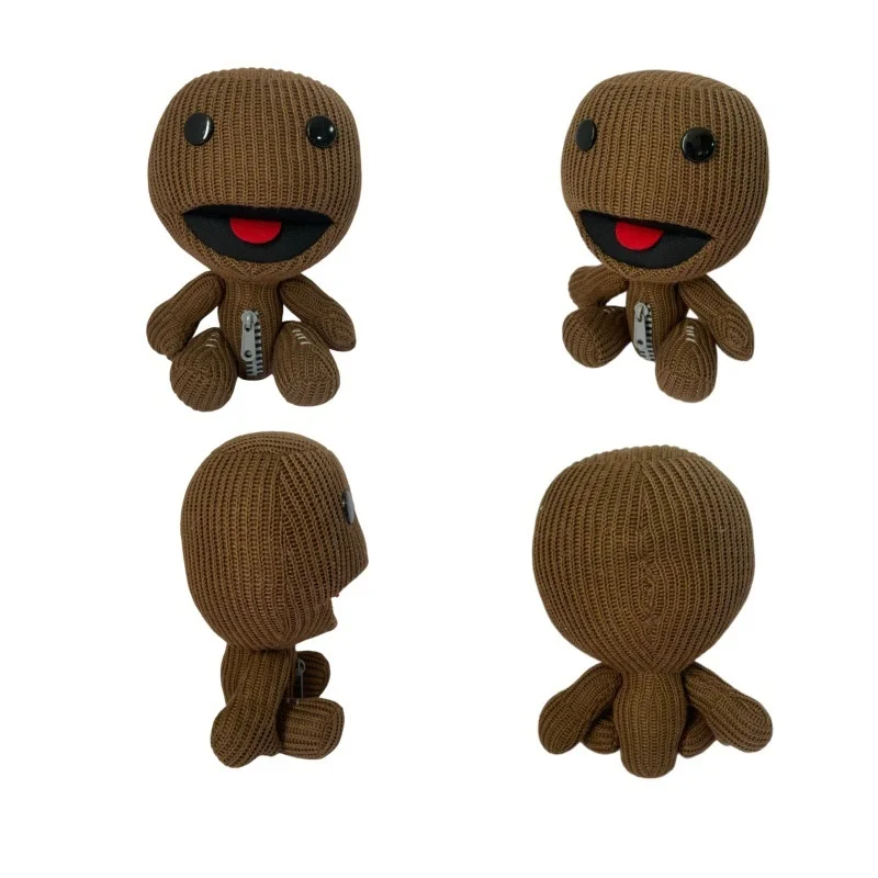 

Новинка в наличии Little Big Planet Sackboy Plushie 25 см Planet Linen Boy Мягкая мягкая кукла с вышивкой Детали Подарок для геймеров