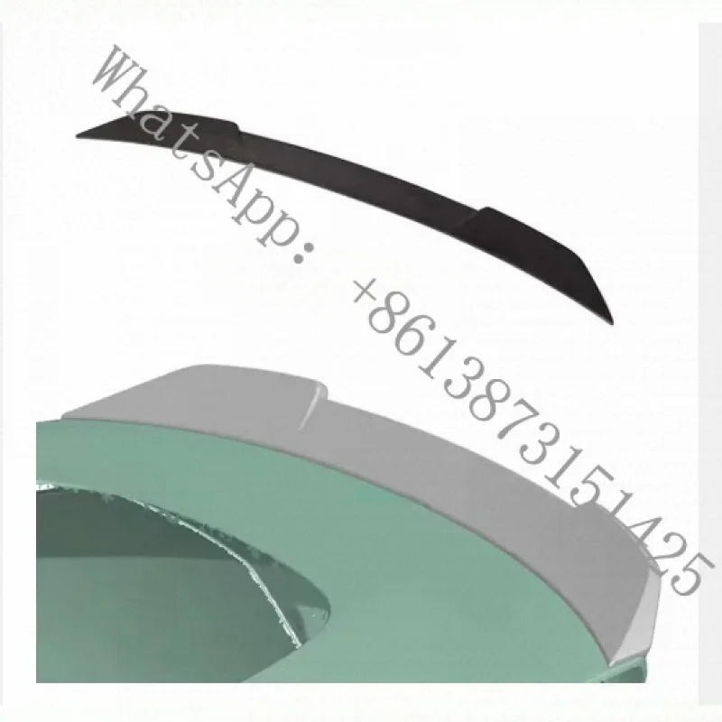 

Suitable Roma Dry Carbon Fiber Rear Spoiler, Car Accessories, Body Kits