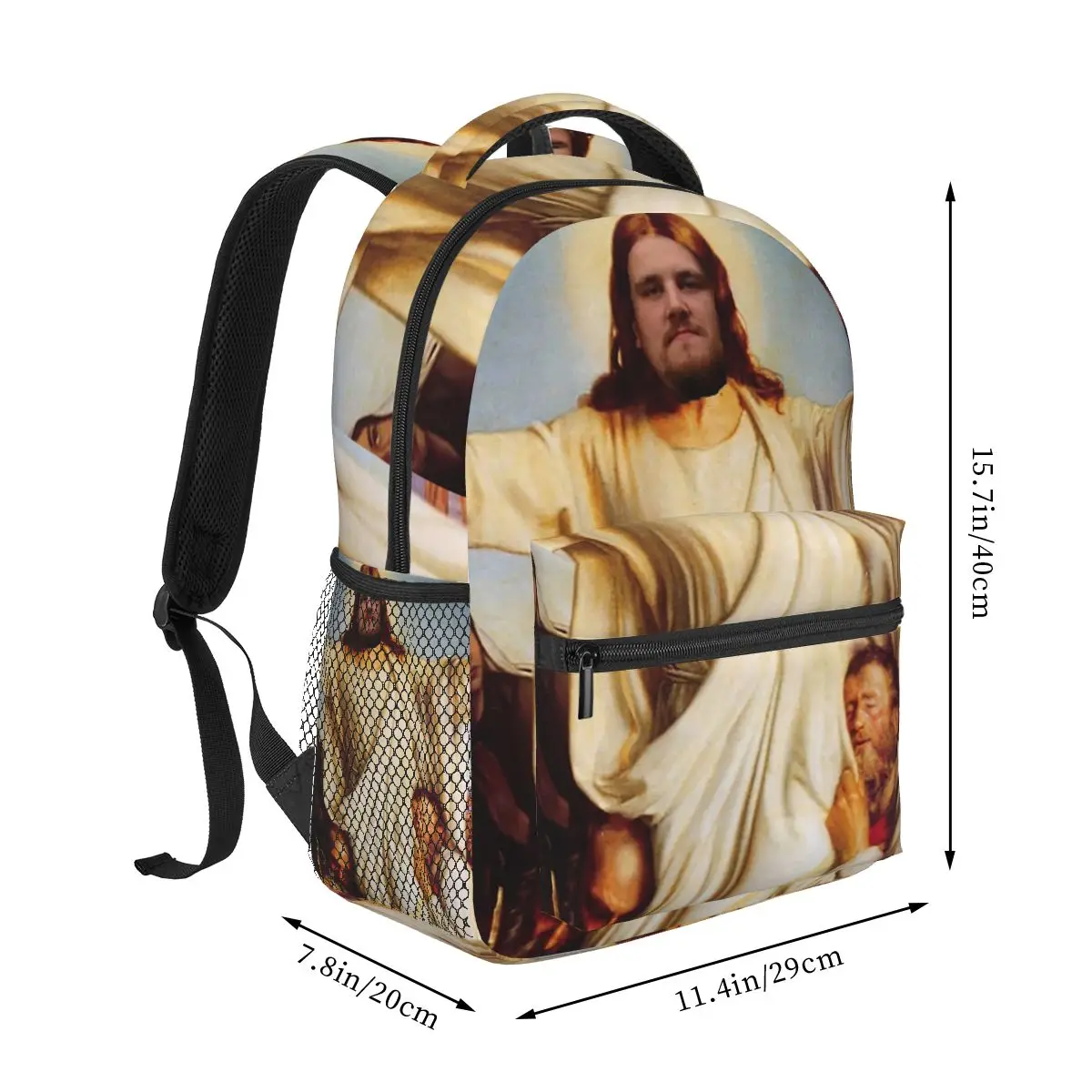 Drachenlord Dragon Lord Rainer Winkler Holy Lord Student Backpack School Bag Daypack for Boys Girls Fashion Bookbag Shoulder Bag