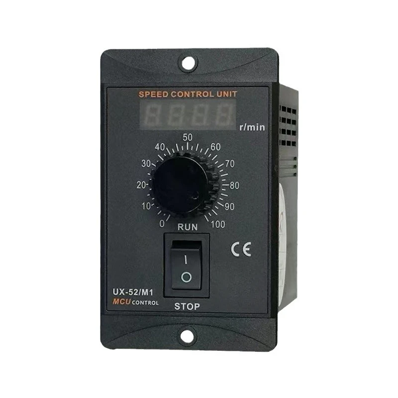 MCU AC 220V motor adaptive UX52M precision digital display asynchronous speed control switch controller US52