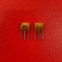10PCS/ 10.7MHZ 3-pin straight into Tao Zhen 10.7M earthy yellow ceramic filter LT10.7MA5 brand new