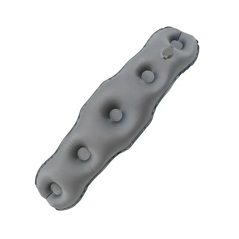 Tragbares, aufblasbares Lendenkissen zur Druckentlastung, Rückenstützkissen mit Aufbewahrungstasche für Büro, Zuhause, Auto, Reisen und Camping – Detail 5
