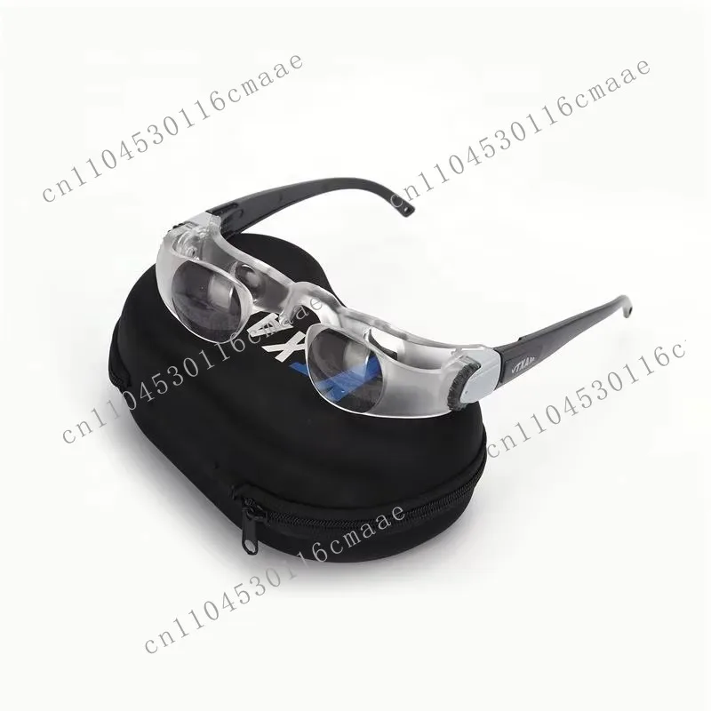 7102J 2.1X diopter + 3 foldable 300 degree maximum low vision TV magnifying glass