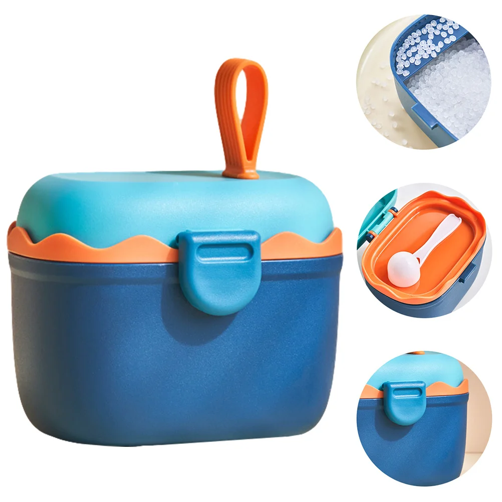 

Baby Milk Powder Box 5G Spoon Accurate Measurement Sanitary Storage Strong Sealing Formula Dispenser Travel Container