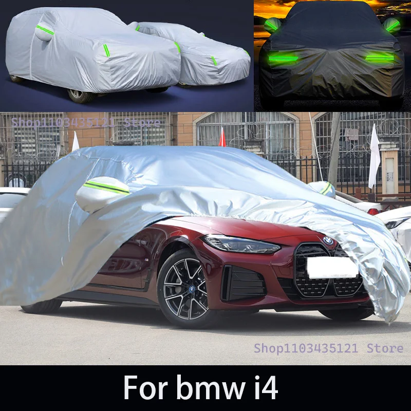 

For bmw i4 suv auto anti snow, anti freezing, anti dust, anti peeling paint, and anti rainwater.car cover protection