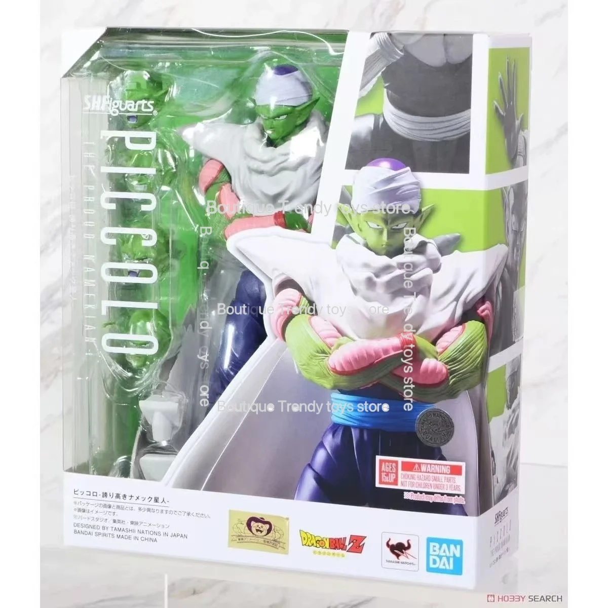 Bandai S.H.Figuarts Piccolo The proud Namekian Dragon Ball Z SHF Piccolo Action Figure Model Toys view 5