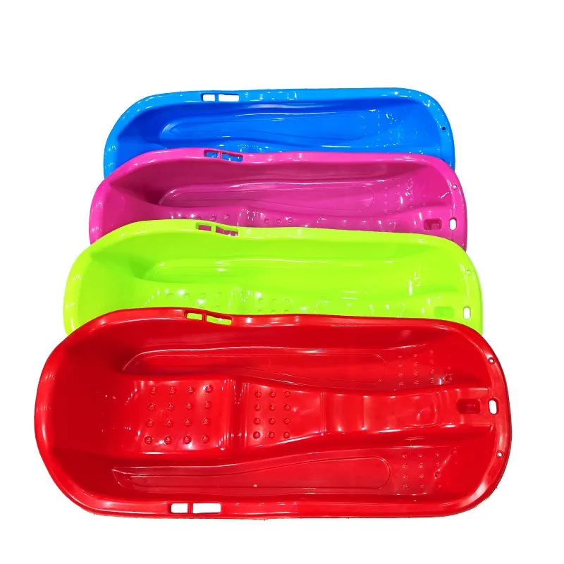 

Двухместные утолщенные санки-сноуборд для взрослых и детей, зимний сноуборд с тормозами для совместного катания родителей и детей