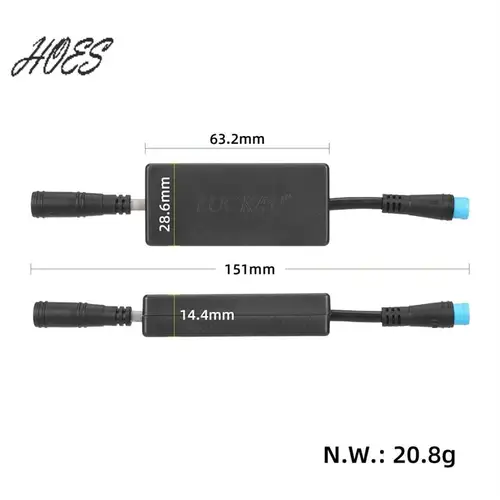 Imagen 1 del producto Controlador de aumento de velocidad de patinete eléctrico HOES para patinete Xiaomi 1S/Pro/Pro2, velocidad de hasta 38 Km/H, velocidad baja de 20 Km/H