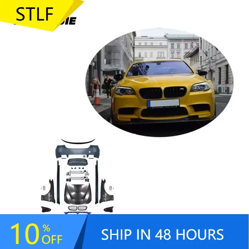 

Zuimi High-end F10 Auto Parts M5 For 2010-2017 5 Series F10 M5 Body Kits Side Skirts Exhaust Pipe And Hood Fender
