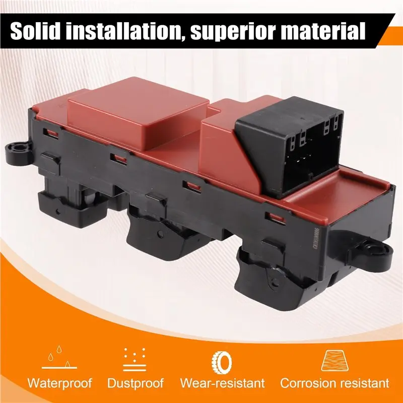 ABTC-For Fronx Victoris 22-25 RHD 12+ 8 Pin Master Power Window Switch 37990M74T00 Window Control Button 37990-M74T00
