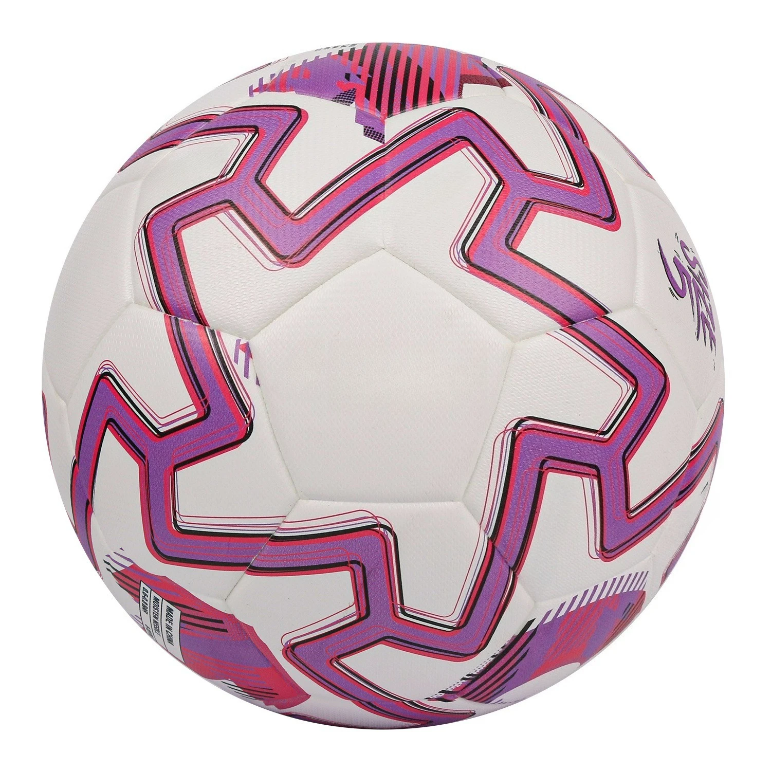Standard Size 5 Soccer Ball Crafted From High Quality Soft PU Seamless Elastic for Soccer Sports League Training and Match Needs