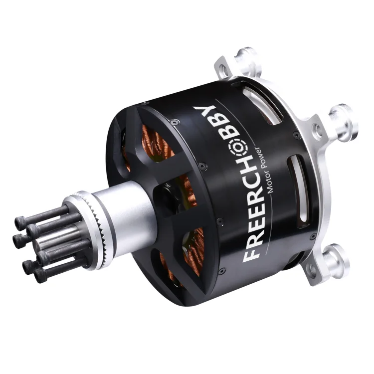 FRC high efficiency 12090 80kv 23Nm 15kw watercooling outboard surfboard Efoil body board jet ski outrunner brushless motor