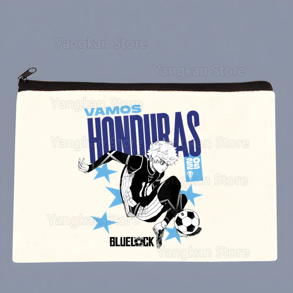 الأزرق قفل ناجي Seishiro تخزين سستة حقيبة قماش حقائب مستحضرات التجميل السفر العطور أحمر الشفاه الحقيبة المحفظة هدية للحياكة #3