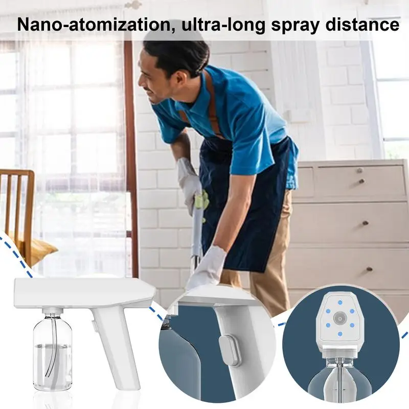 Atomizer Sprayer มือถือ 250ml Atomizer มือถือสเปรย์ขวดในร่มและกลางแจ้งรถบ้านทําความสะอาดไฟฟ้า
