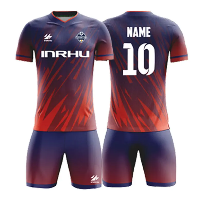 

Full Body Sublimation Transfer Uniform Set Men Training And Competition Jerseys Children'S Uniforms