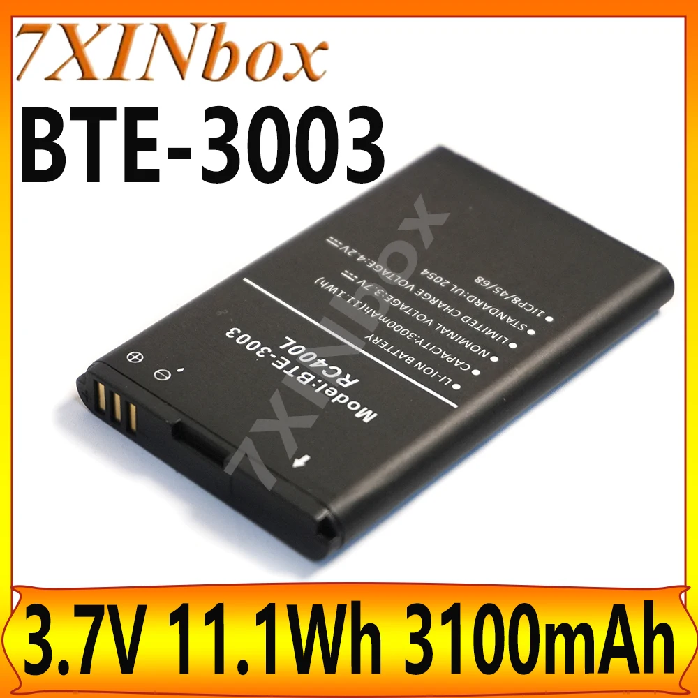 

7XINbox NEW BTE-3003 3.7V 11.1Wh 3100mAh Replacement Battery For Verizon Orbic Speed Mobile WiFi Hotspot RC400L
